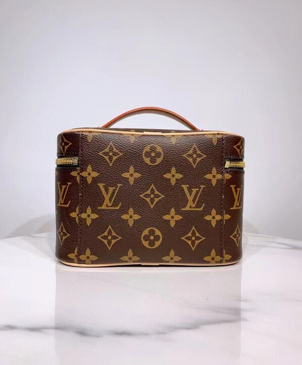 Louis Vuitton NICE mini cosmetic bag Brown